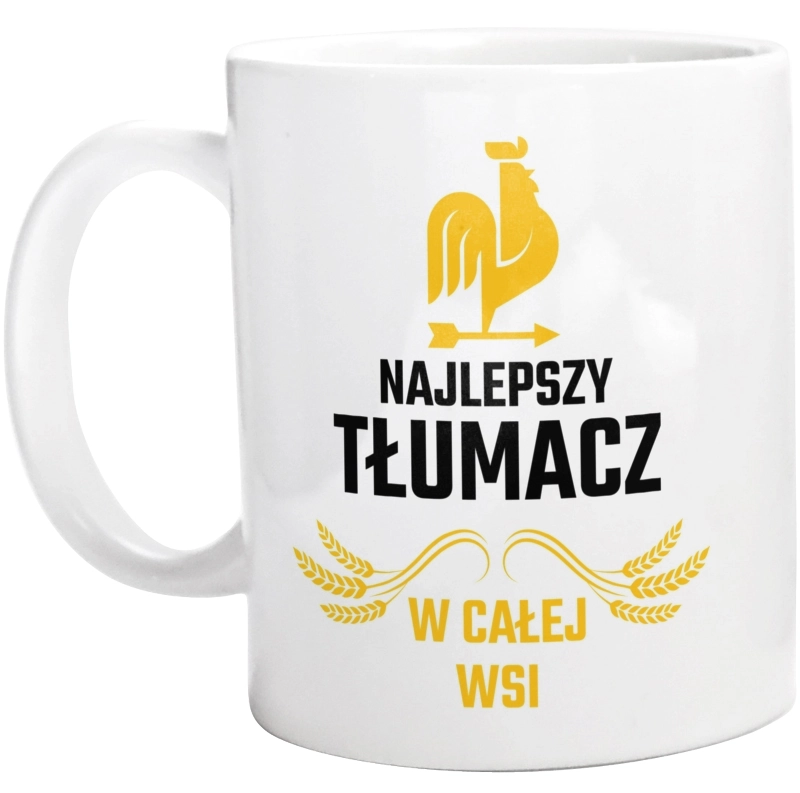 Najlepszy tłumacz w całej wsi - Kubek Biały