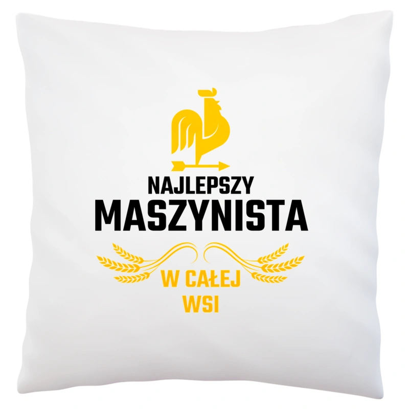 Najlepszy maszynista w całej wsi - Poduszka Biała