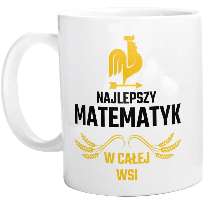 Najlepszy matematyk w całej wsi - Kubek Biały