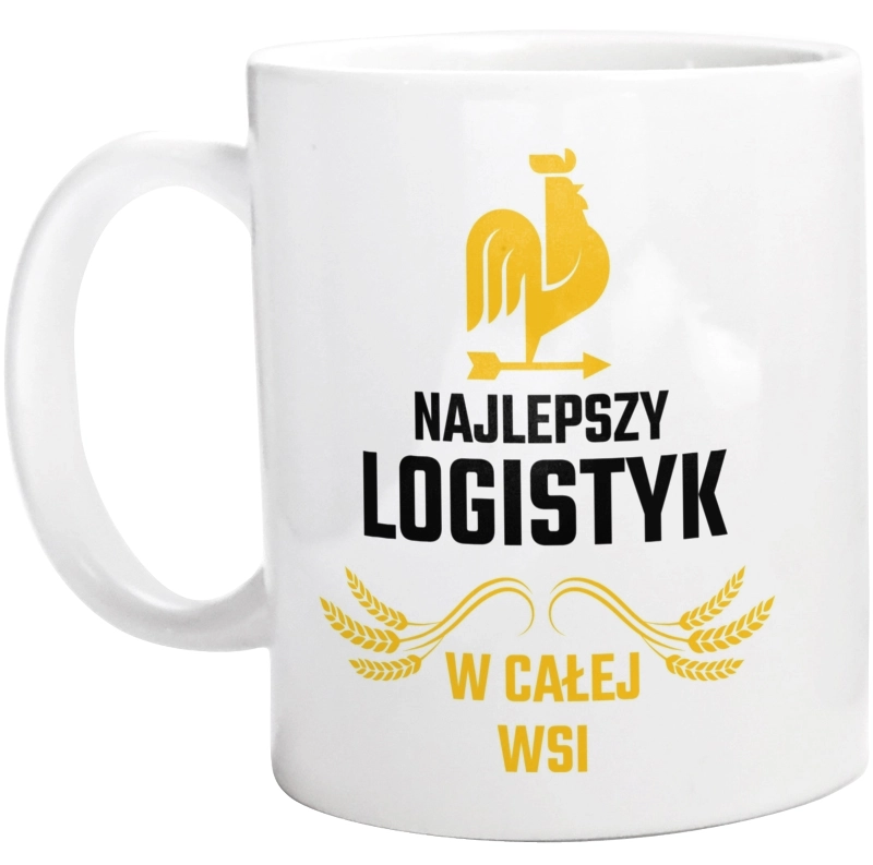 Najlepszy logistyk w całej wsi - Kubek Biały