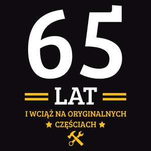 65 Lat I Wciąż Na Oryginalnych Częściach - Męska Koszulka Czarna