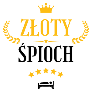 Złoty Śpioch - Kubek Biały