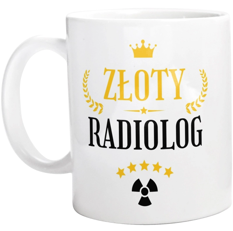 Złoty radiolog - Kubek Biały