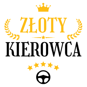 Złoty Kierowca - Kubek Biały