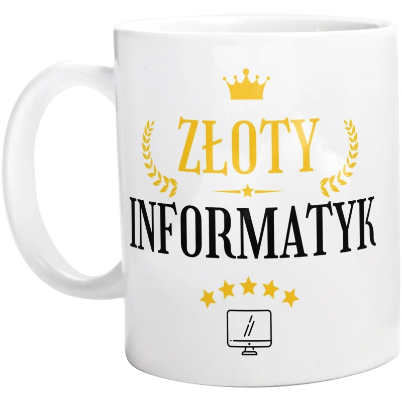 Złoty Informatyk - Kubek Biały