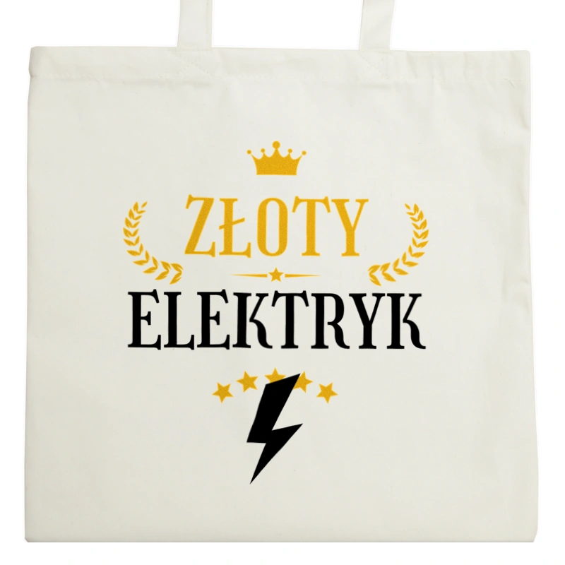 Złoty Elektryk - Torba Na Zakupy Natural