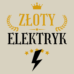 Złoty Elektryk - Torba Na Zakupy Natural