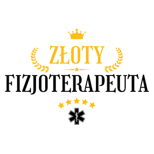 Złoty Fizjoterapeuta - Kubek Biały