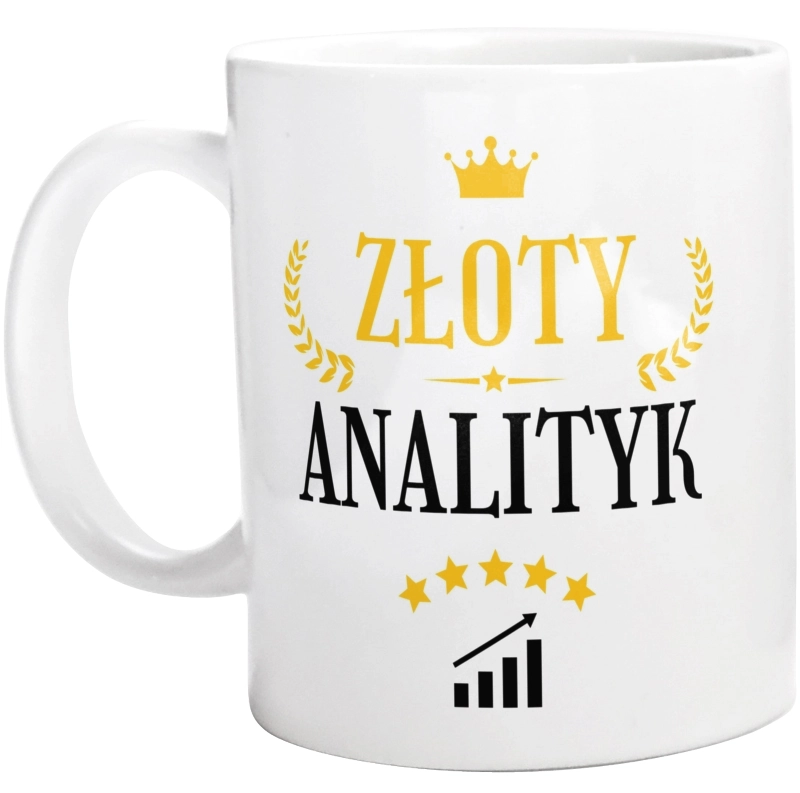 Złoty Analityk - Kubek Biały