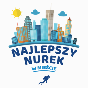 Najlepszy Nurek W Mieście - Poduszka Biała