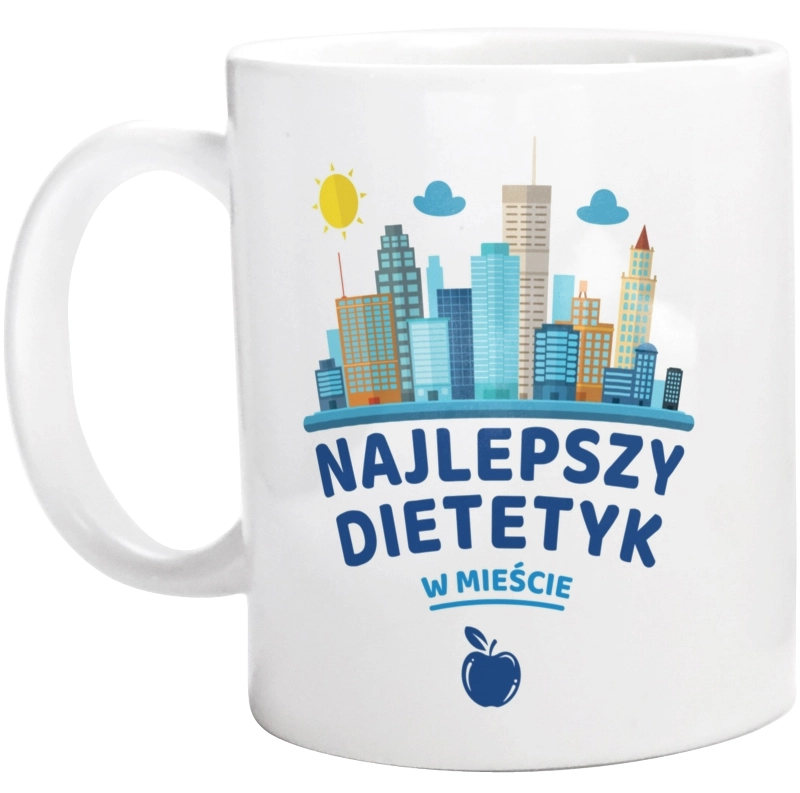 Najlepszy Dietetyk W Mieście - Kubek Biały