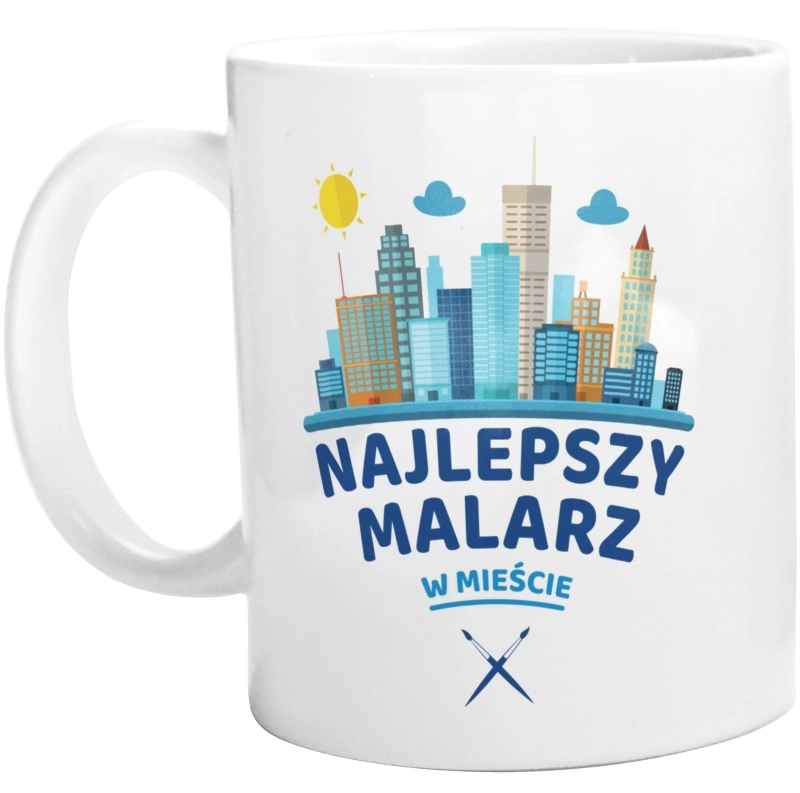 Najlepszy Malarz W Mieście - Kubek Biały