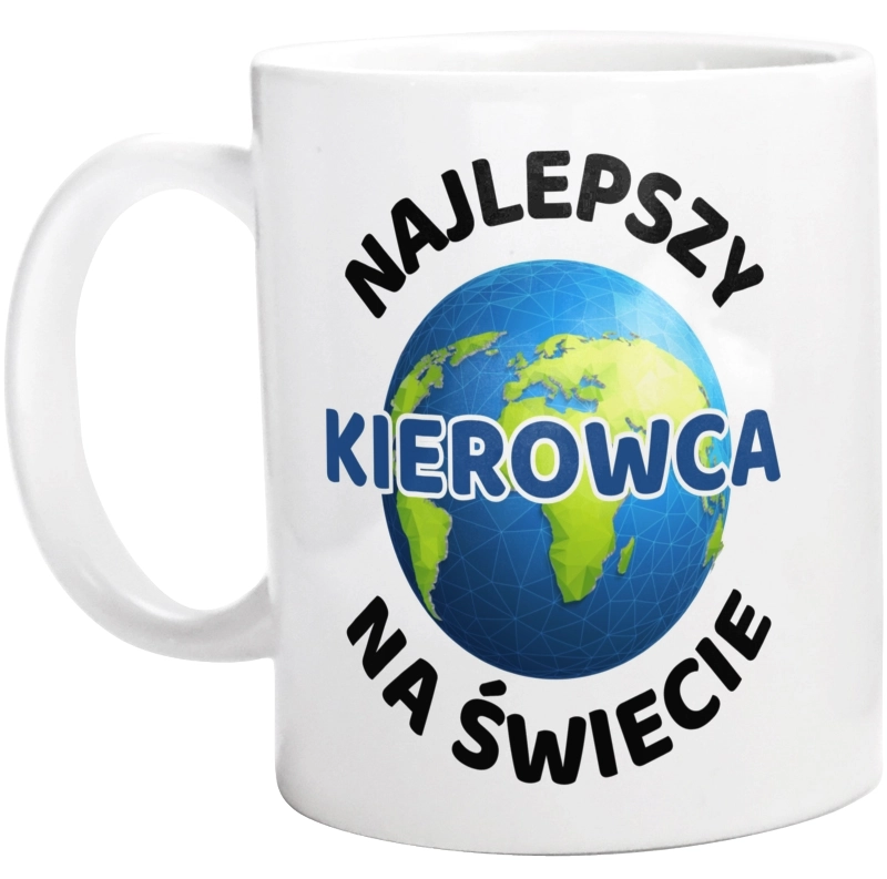 Najlepszy Kierowca Na Świecie - Kubek Biały