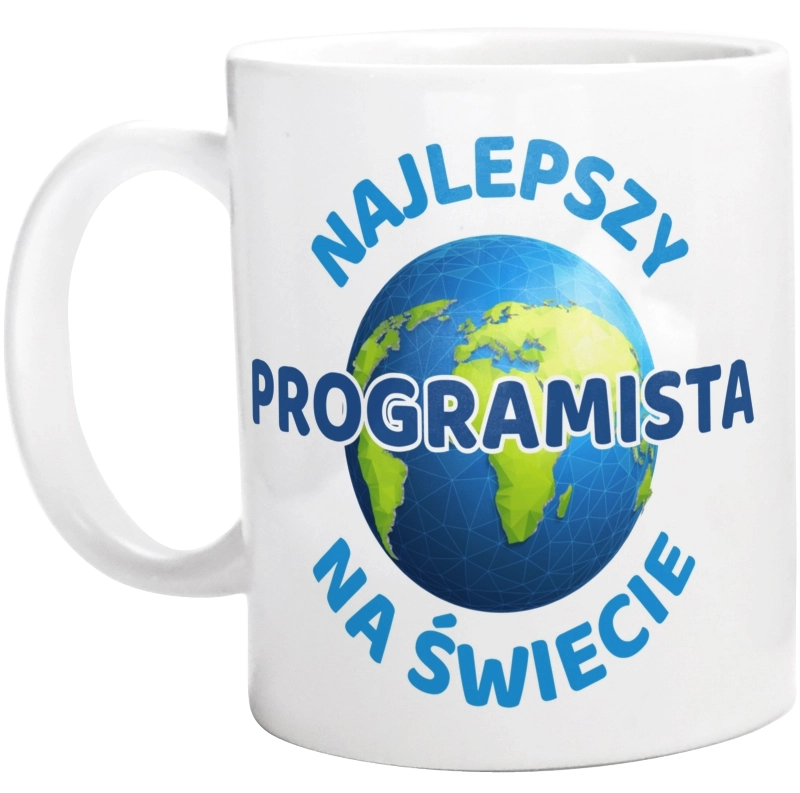 Najlepszy Programista Na Świecie - Kubek Biały