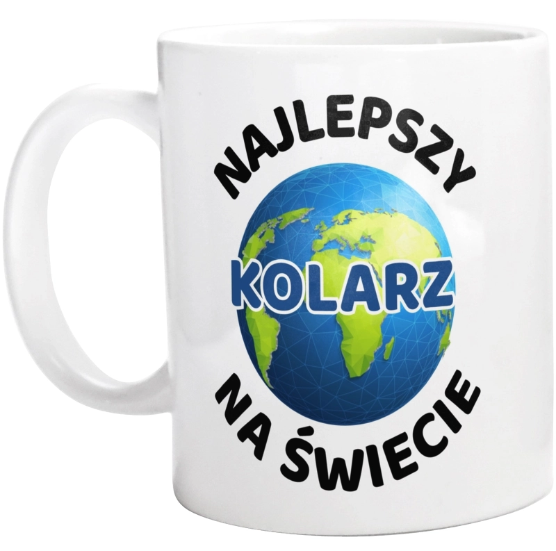 Najlepszy Kolarz Na Świecie - Kubek Biały