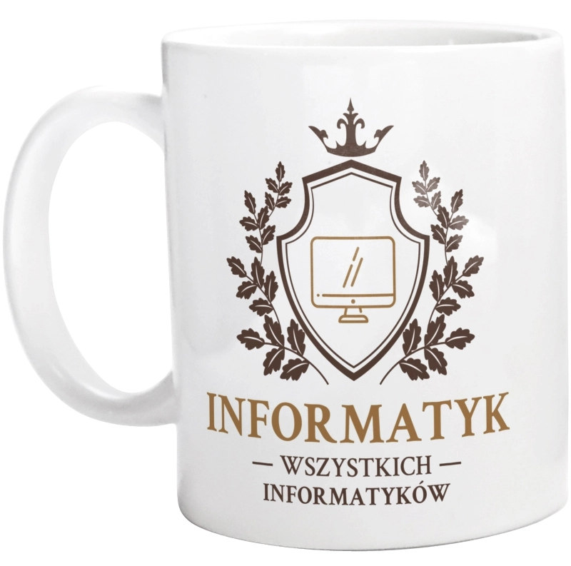 Informatyk Wszystkich Informatyków - Kubek Biały