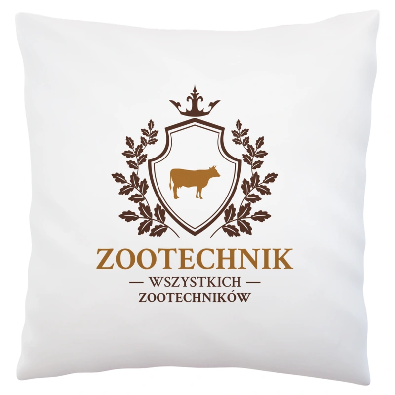 Zootechnik Wszystkich Zootechników - Poduszka Biała