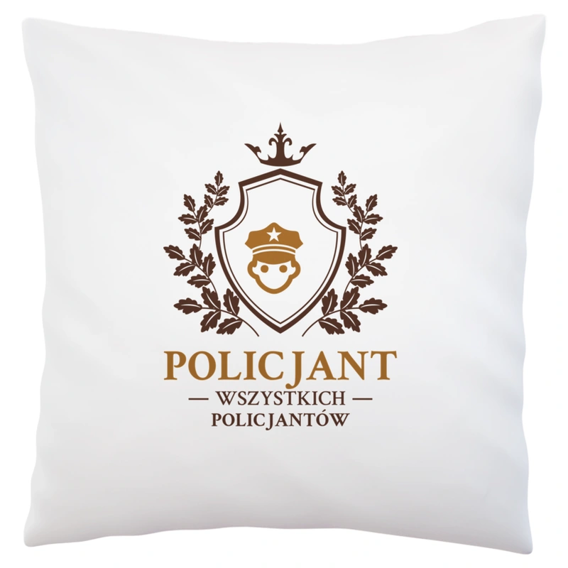 Policjant Wszystkich Policjantów - Poduszka Biała