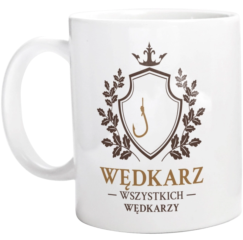 Wędkarz Wszystkich Wędkarzy - Kubek Biały