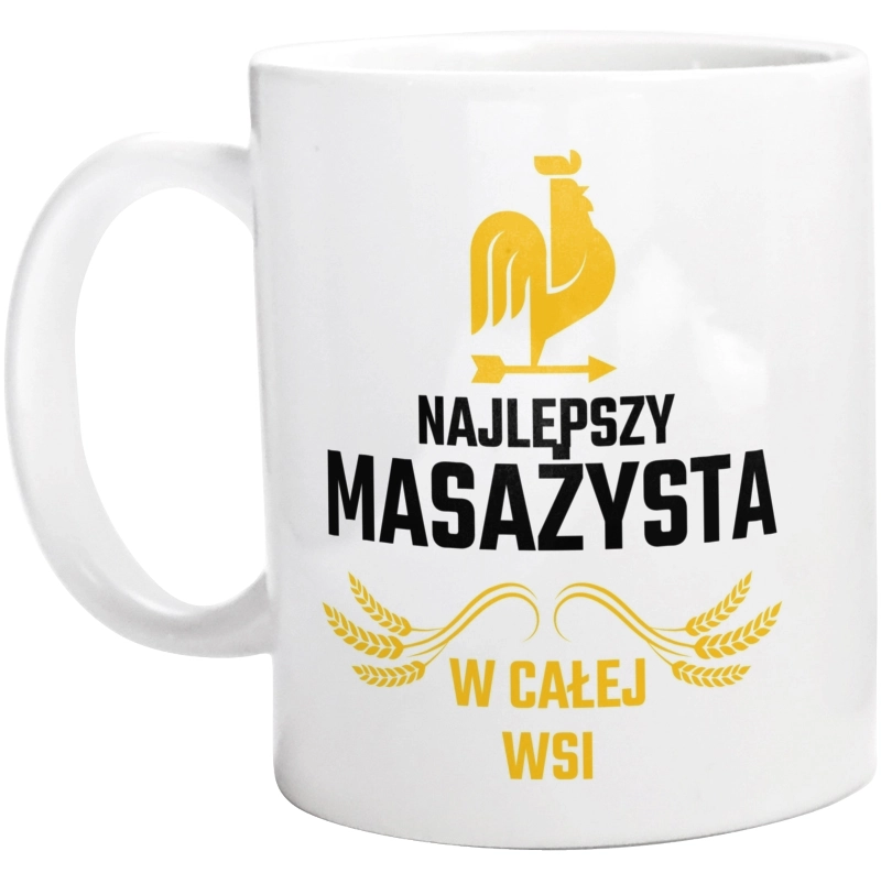 Najlepszy masażysta w całej wsi - Kubek Biały