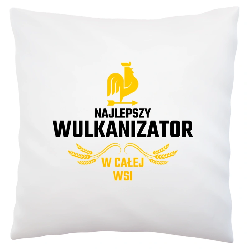 Najlepszy wulkanizator w całej wsi - Poduszka Biała