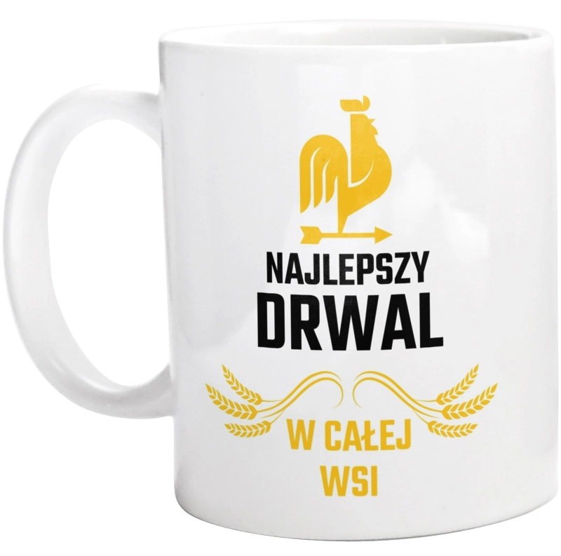 Najlepszy drwal w całej wsi - Kubek Biały