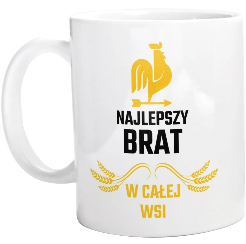 Najlepszy brat w całej wsi - Kubek Biały