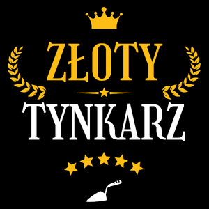 Złoty Tynkarz - Torba Na Zakupy Czarna