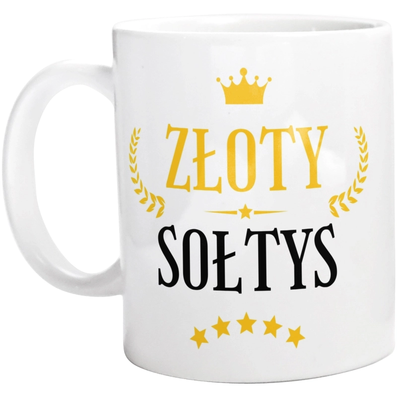 Złoty Sołtys - Kubek Biały