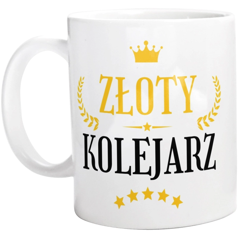 Złoty Kolejarz - Kubek Biały