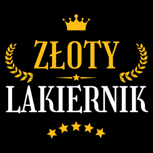 Złoty Lakiernik - Torba Na Zakupy Czarna