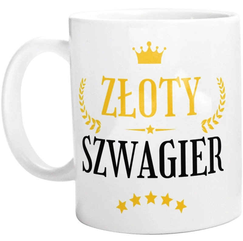 Złoty szwagier - Kubek Biały