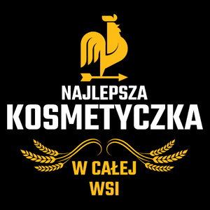 Najlepsza Kosmetyczka W Całej Wsi - Torba Na Zakupy Czarna