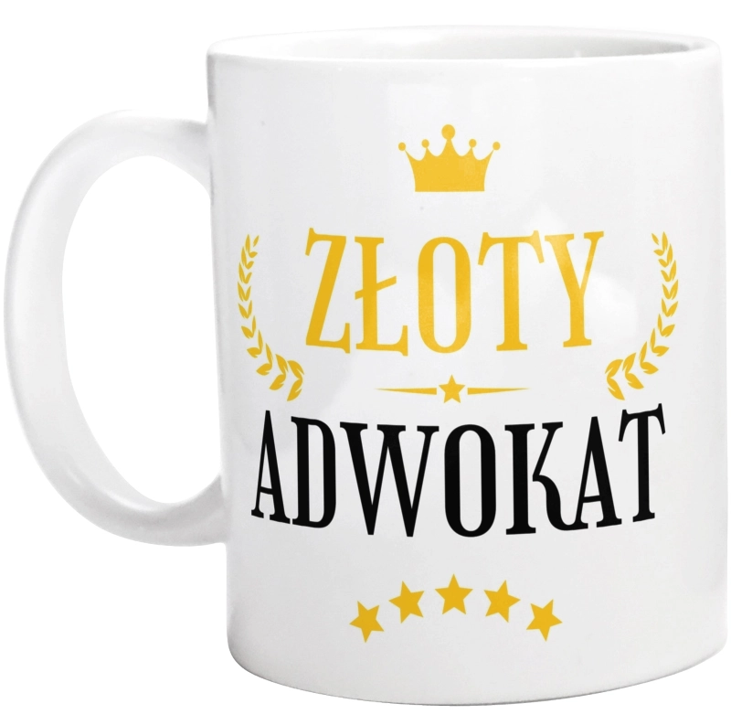 Złoty adwokat - Kubek Biały