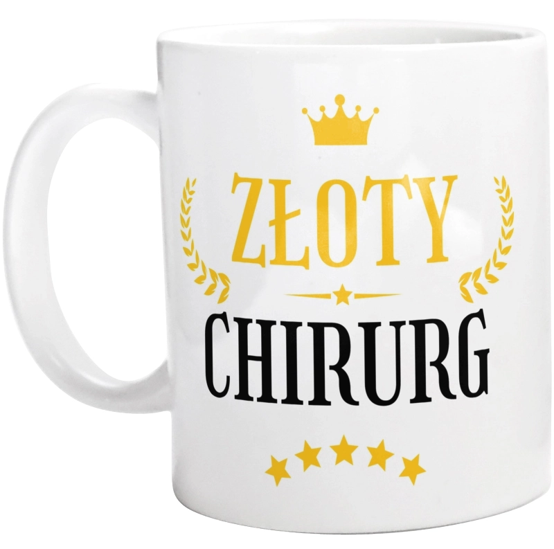 Złoty chirurg - Kubek Biały