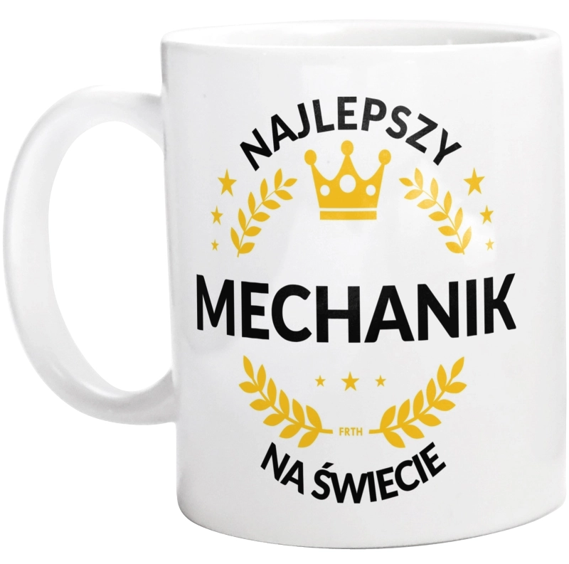 Najlepszy Mechanik Na Świecie - Kubek Biały