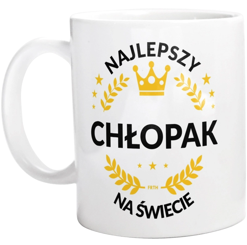 Najlepszy Chłopak Na Świecie - Kubek Biały