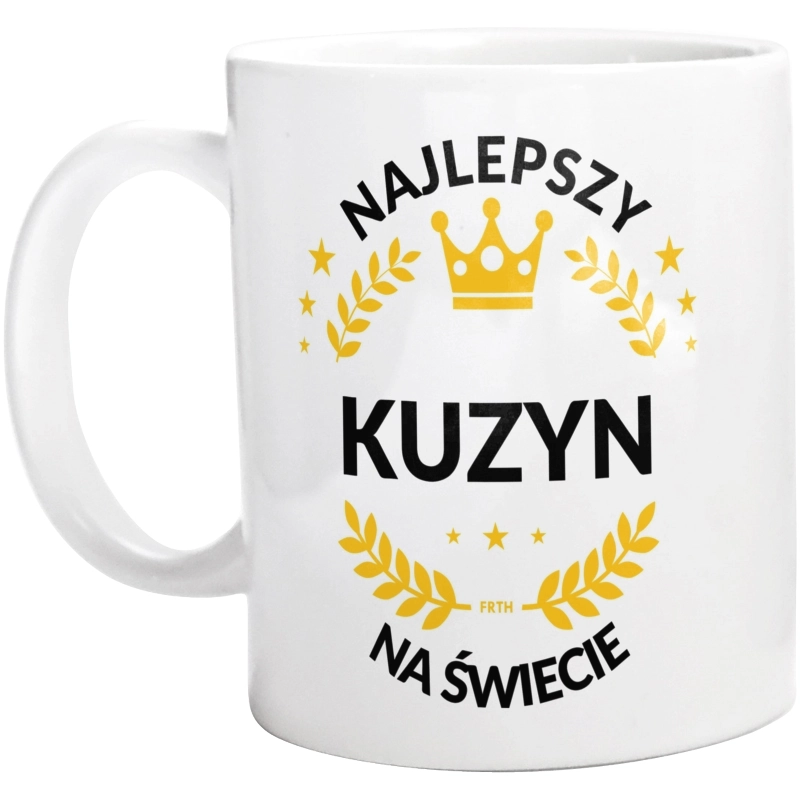 Najlepszy Kuzyn Na Świecie - Kubek Biały