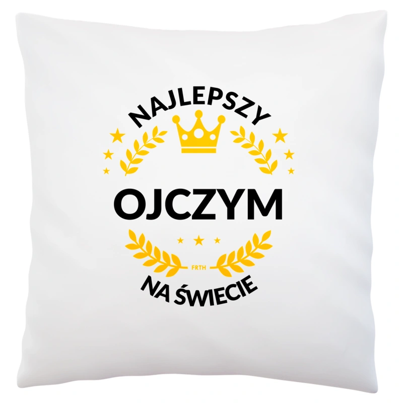 Najlepszy Ojczym Na Świecie - Poduszka Biała