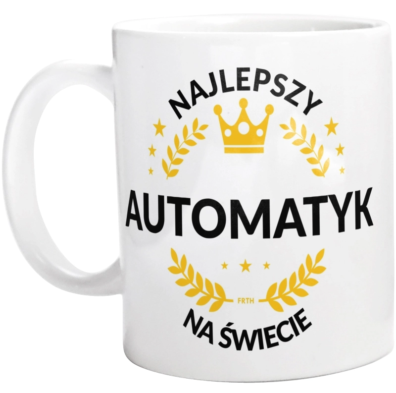 Najlepszy Automatyk Na Świecie - Kubek Biały