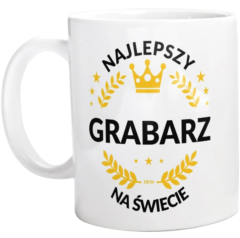 Najlepszy Grabarz Na Świecie - Kubek Biały