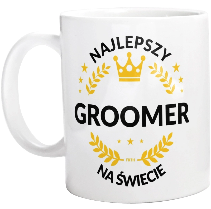 Najlepszy Groomer Na Świecie - Kubek Biały