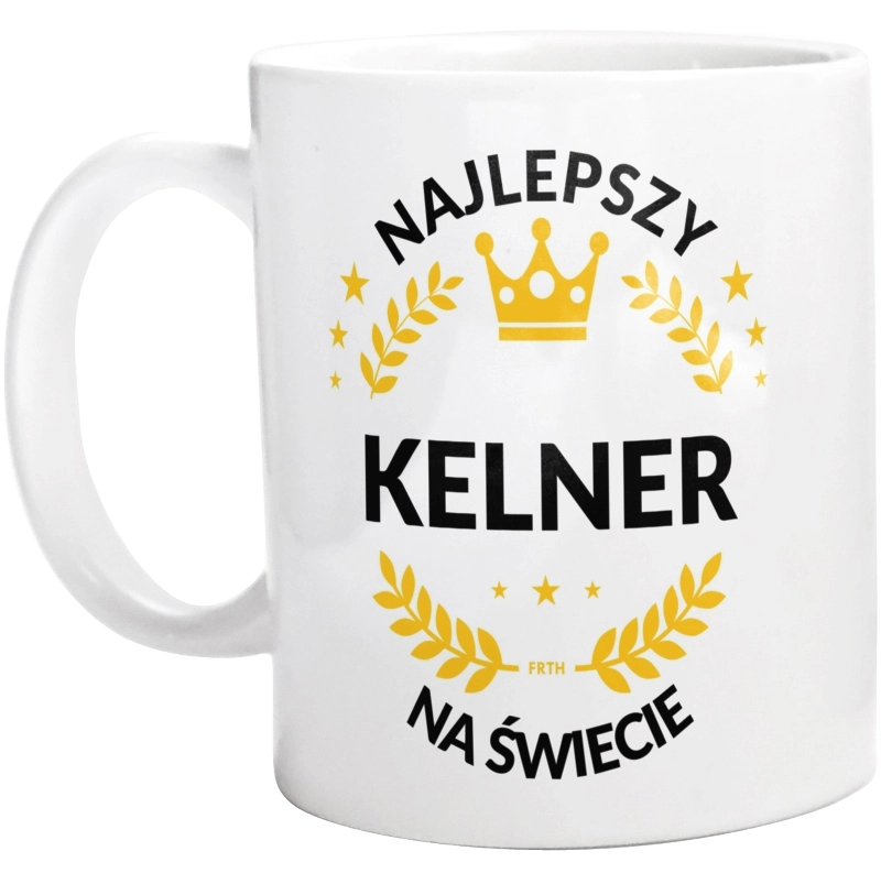 Najlepszy Kelner Na Świecie - Kubek Biały