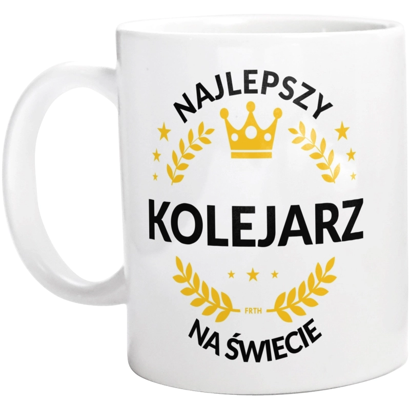 Najlepszy Kolejarz Na Świecie - Kubek Biały