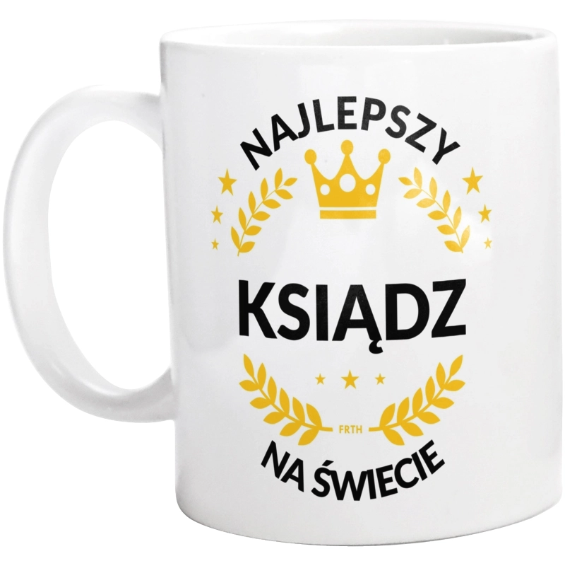 Najlepszy Ksiądz Na Świecie - Kubek Biały