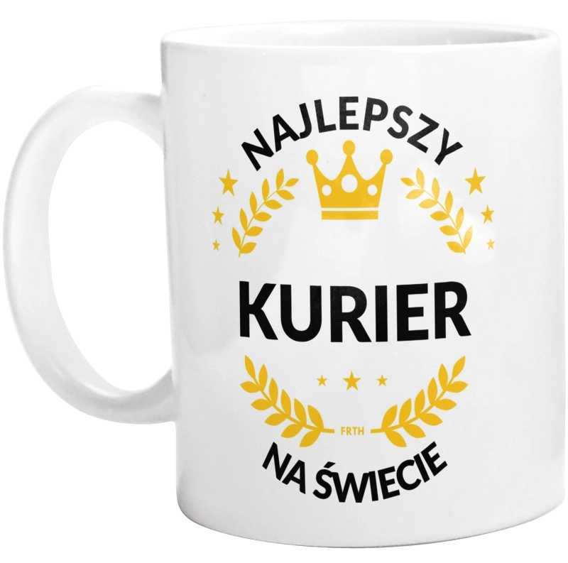 Najlepszy Kurier Na Świecie - Kubek Biały