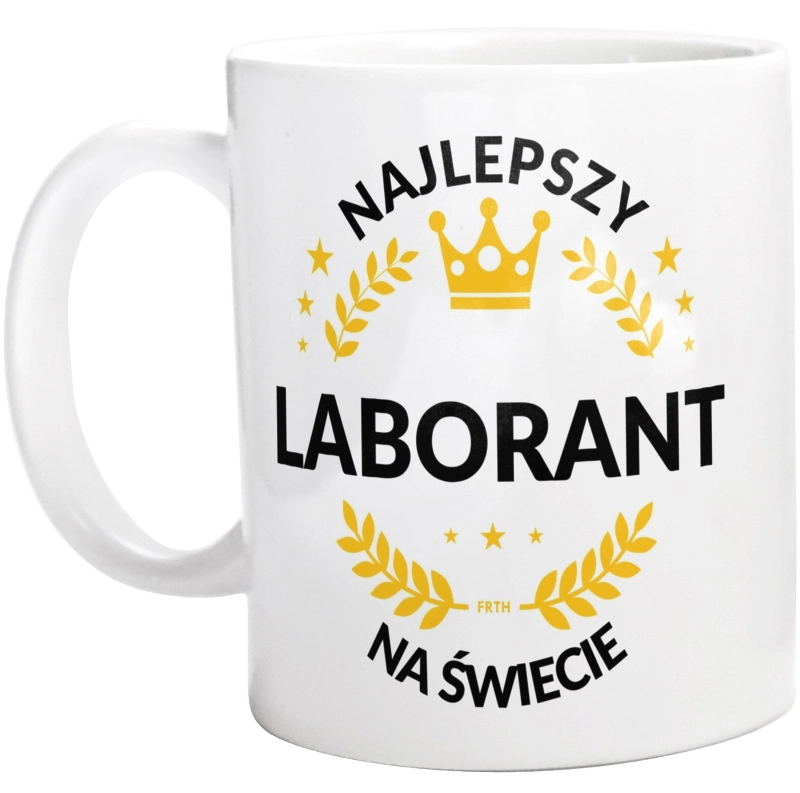 Najlepszy Laborant Na Świecie - Kubek Biały