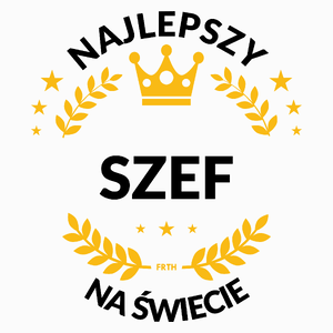 Najlepszy Szef Na Świecie - Poduszka Biała