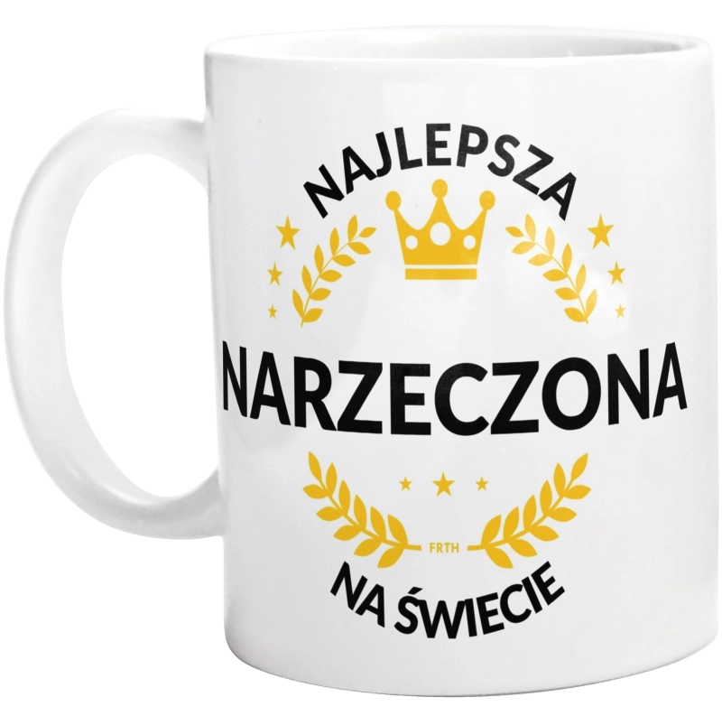 najlepsza narzeczona na świecie - Kubek Biały