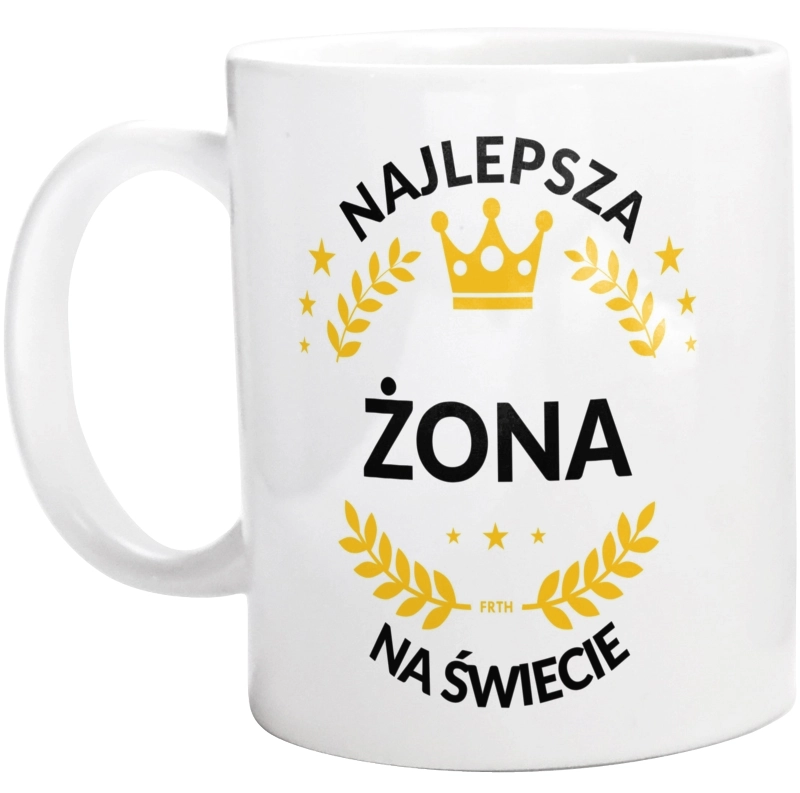 najlepsza żona na świecie - Kubek Biały